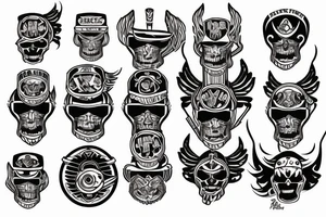 Harley Davidson tattoo idea