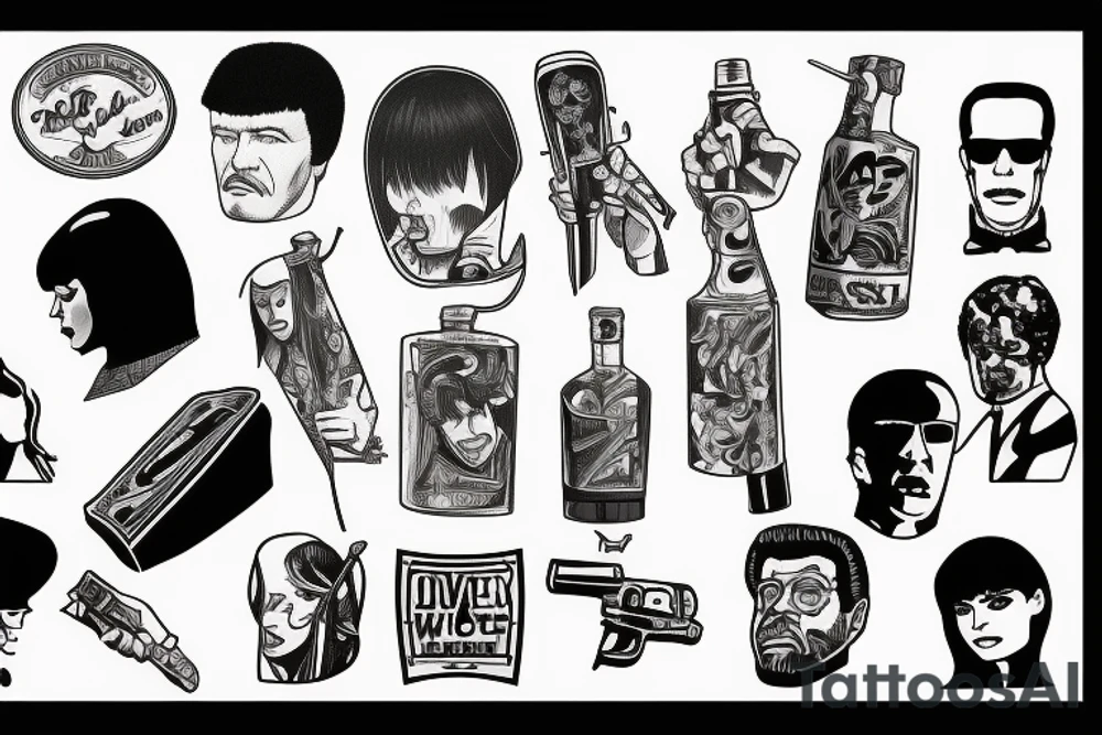 Pulp Fiction tattoo idea