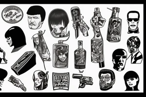 Pulp Fiction tattoo idea