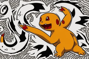 Charmander on a totodile tattoo idea