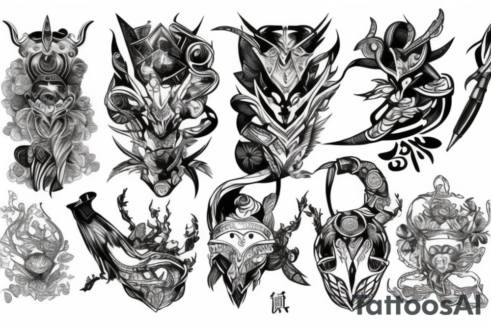 master yi tattoo idea