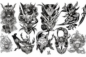 master yi tattoo idea