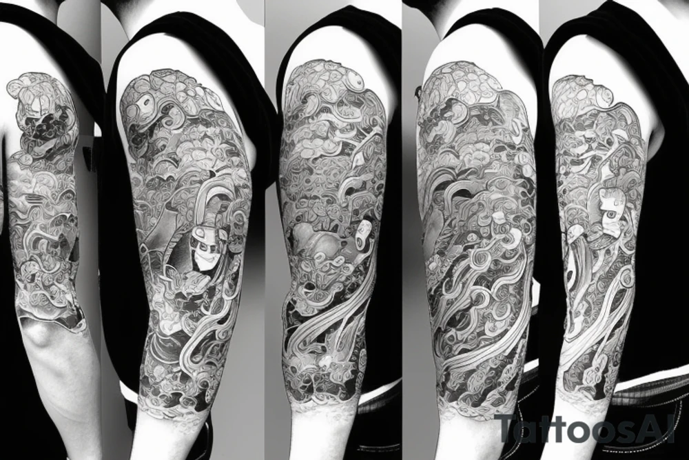 samurai tattoo idea