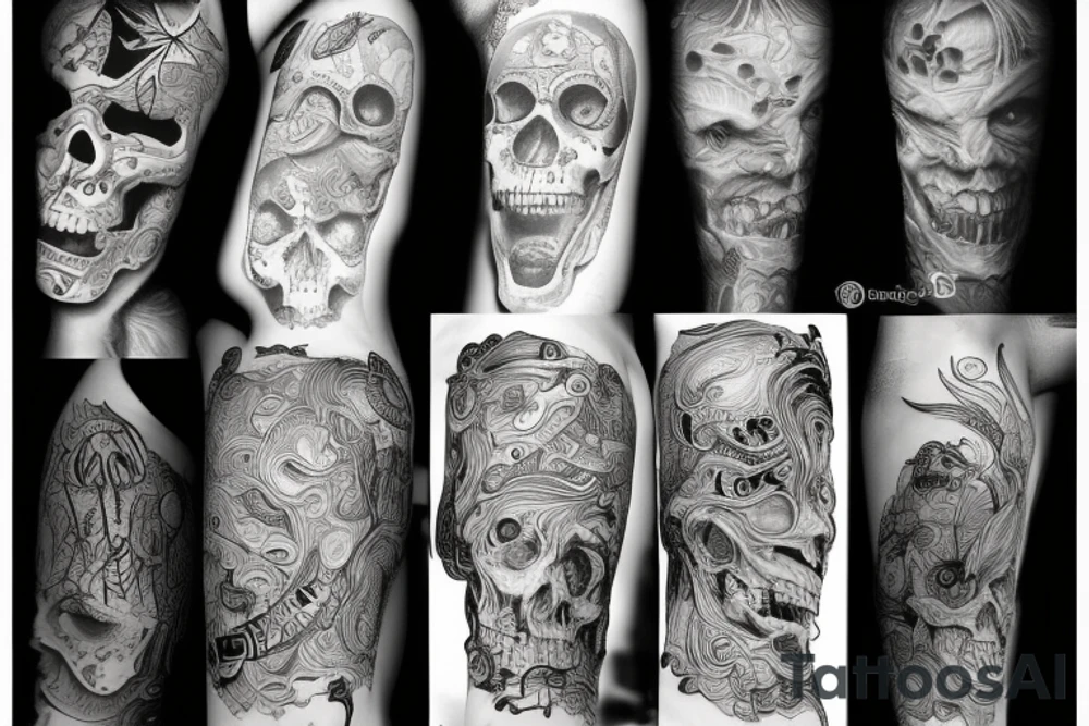 World, soul, dead men tattoo idea