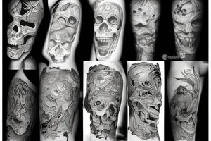 World, soul, dead men tattoo idea