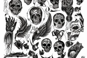World, soul, dead men tattoo idea