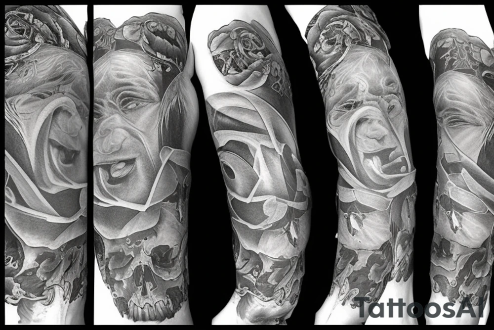 World, soul, sleep, paradise tattoo idea