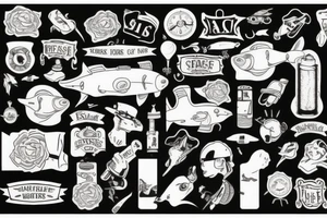 submarine movie tattoo tattoo idea