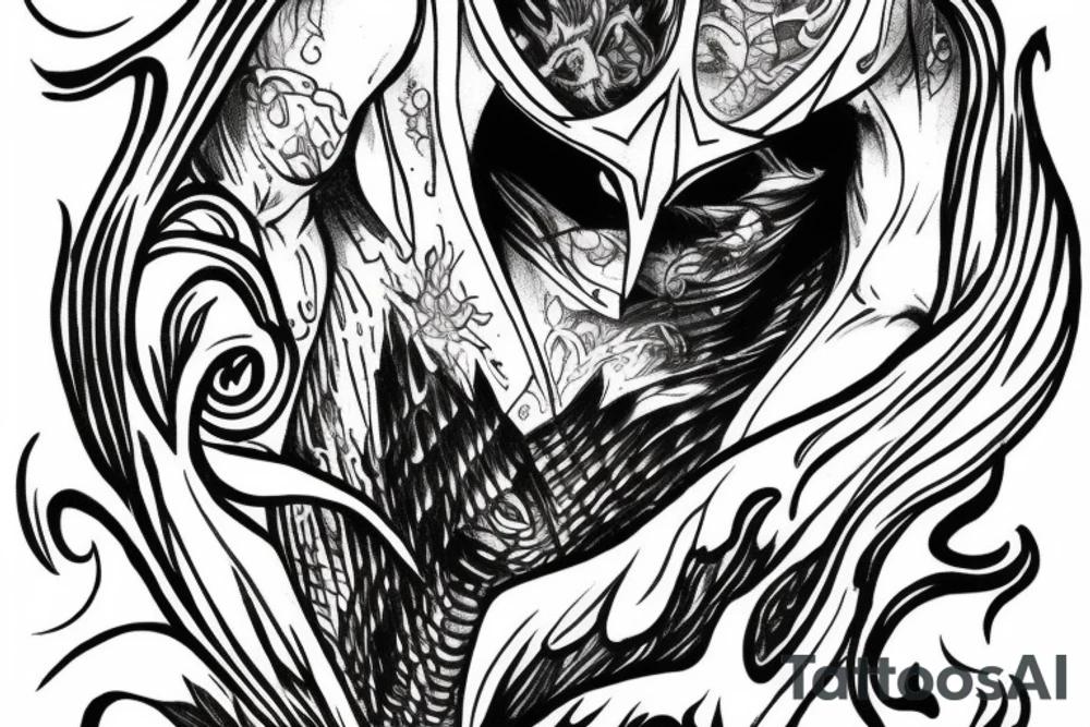 moon knight tatto tattoo idea