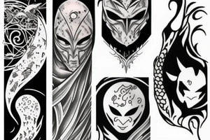moon knight tatto tattoo idea