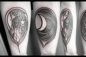 moon knight tatto tattoo idea