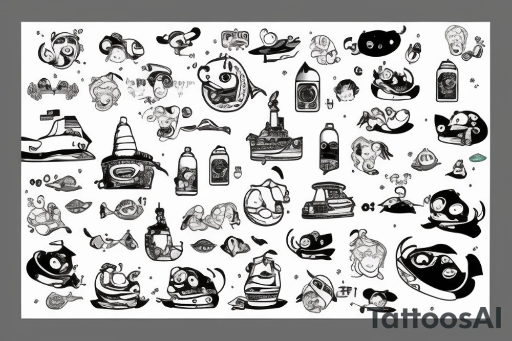 submarine movie tattoo idea