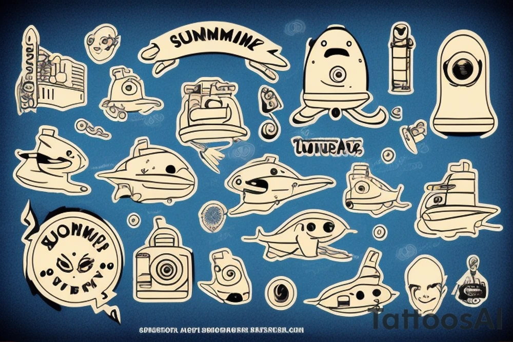 submarine movie tattoo idea