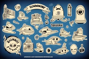 submarine movie tattoo idea