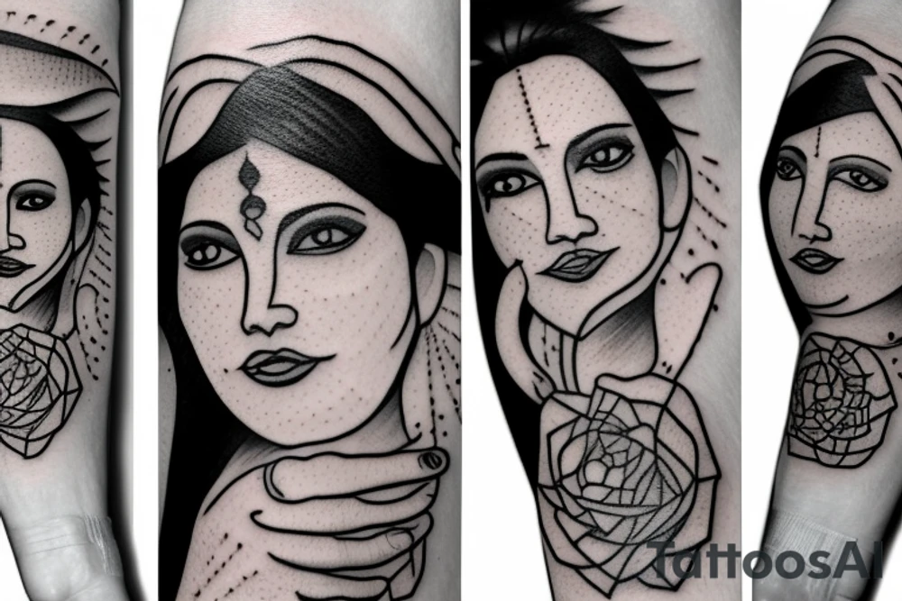 Santosh Laxmi tattoo idea