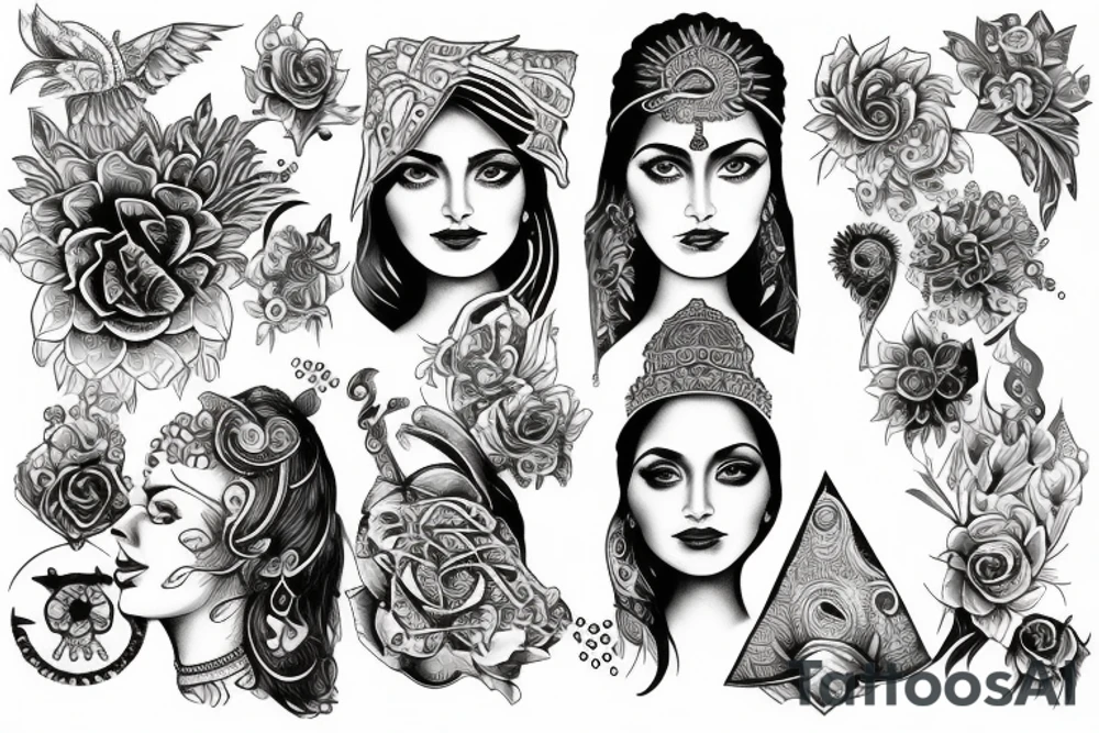 Santosh Laxmi tattoo idea