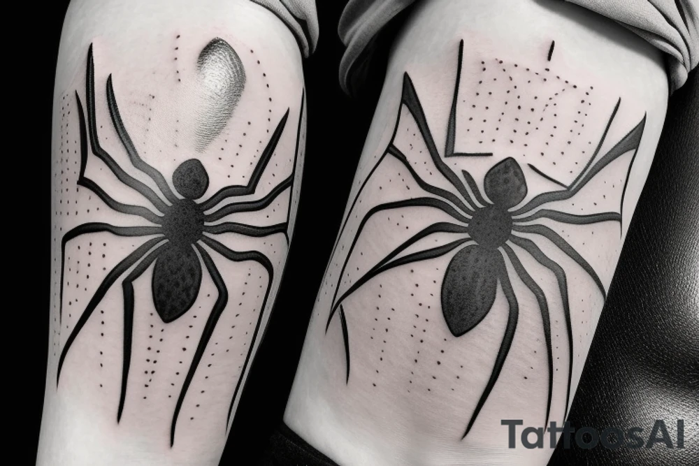 Spider shark tattoo idea