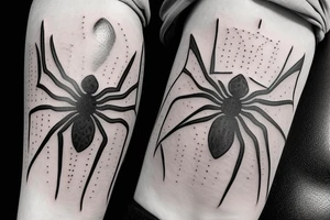Spider shark tattoo idea