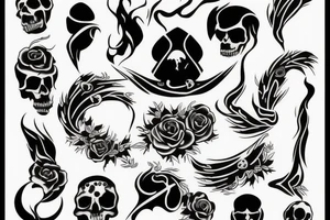 Grave tattoo idea