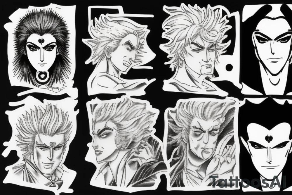 Dio Brando Smile tattoo idea