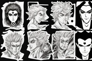 Dio Brando Smile tattoo idea