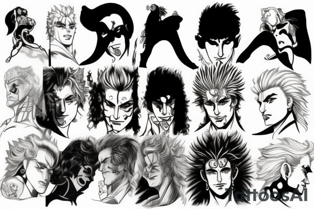 Dio Brando Smile tattoo idea