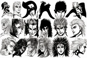 Dio Brando Smile tattoo idea