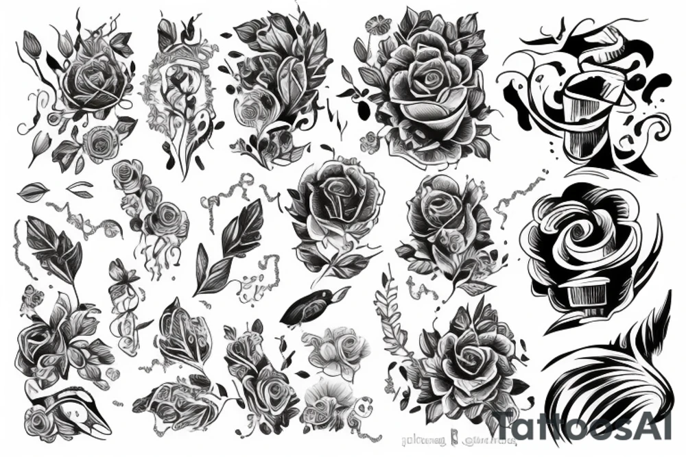 Греческая голова статуя tattoo idea