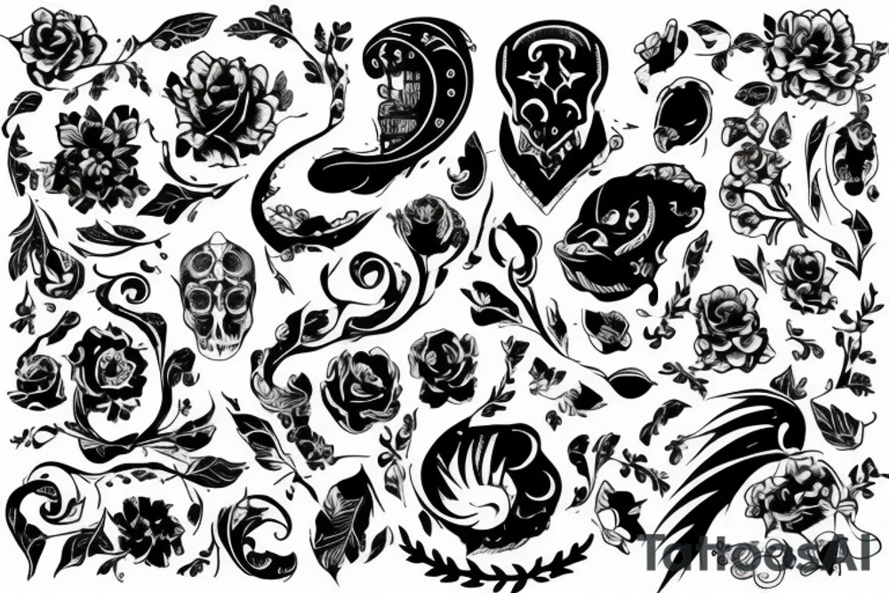 Греческая голова статуя tattoo idea