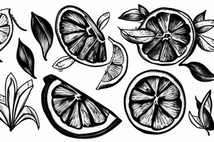 lemon tattoo idea