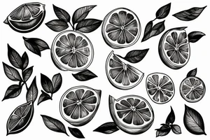 lemon tattoo idea