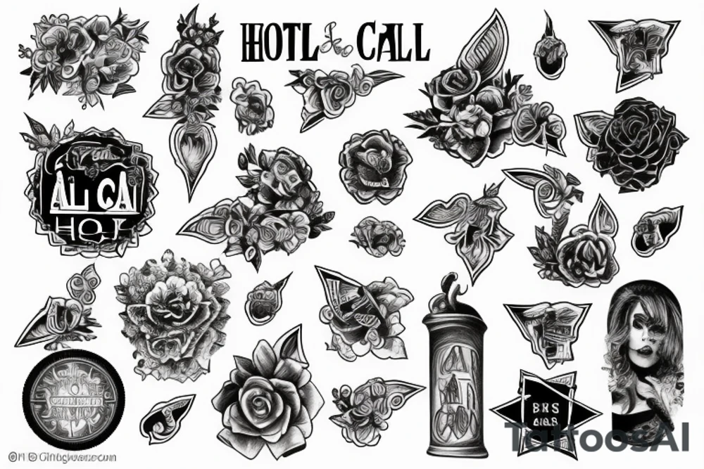 Hotel California tattoo idea