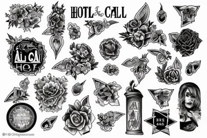 Hotel California tattoo idea