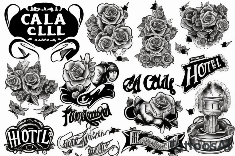 Hotel California tattoo idea