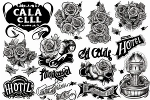 Hotel California tattoo idea