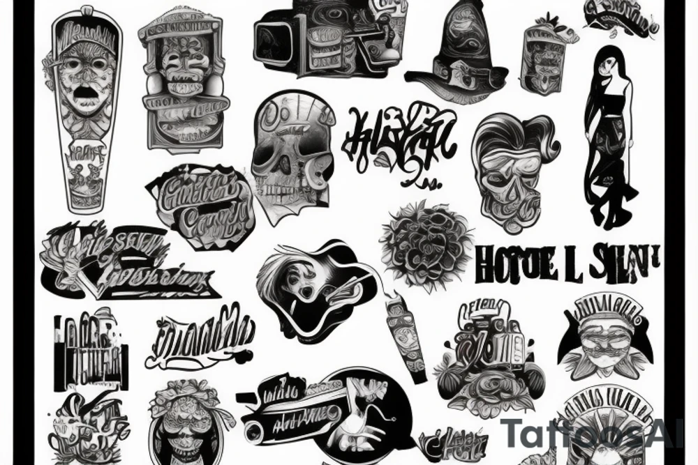 Hotel California tattoo idea