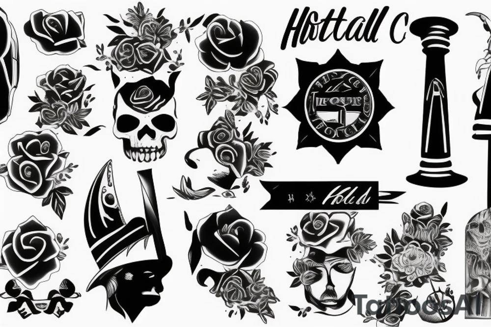 Hotel California tattoo idea