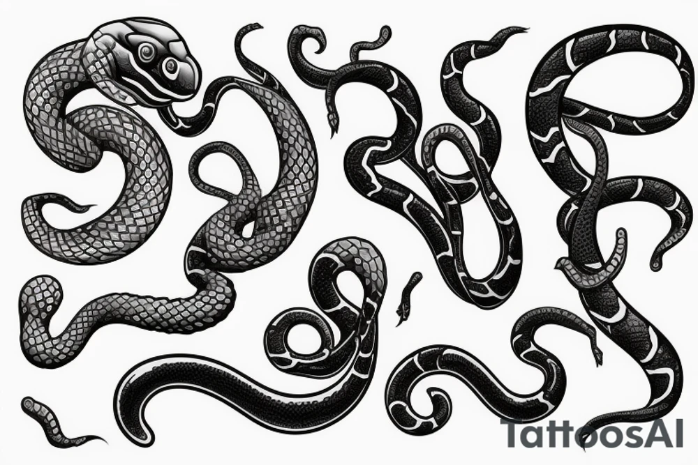Snake tattoo idea