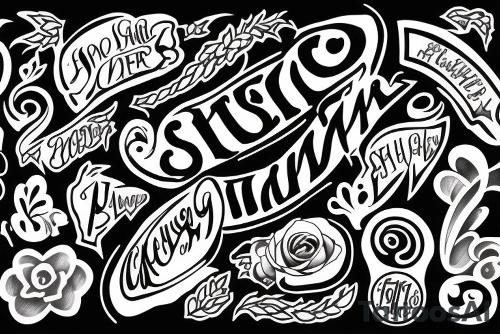 The only thing tattoo idea