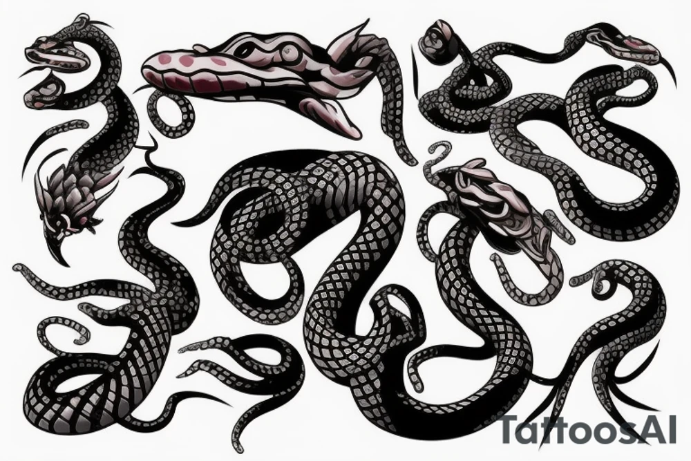 Snake tattoo idea