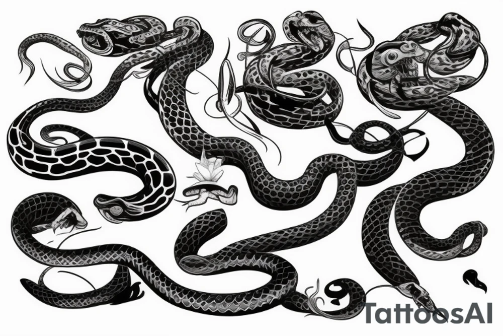 Snake tattoo idea