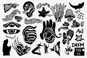 PTSD and feeling of drowning tattoo idea