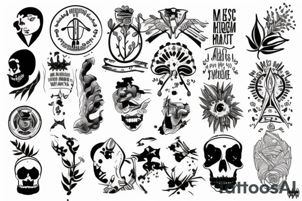 PTSD Mental health tattoo idea