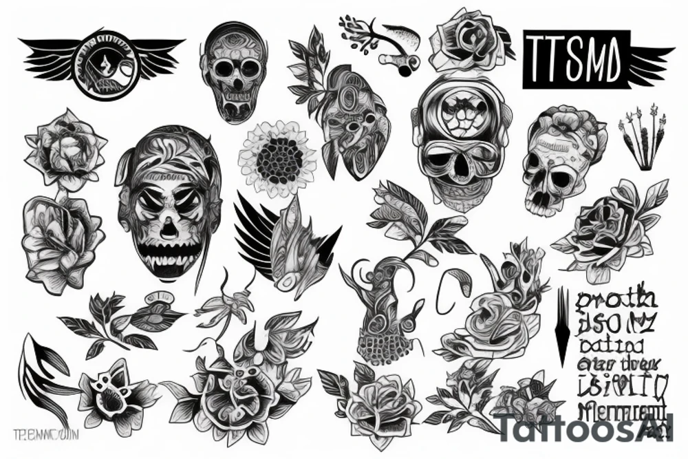PTSD Mental health tattoo idea