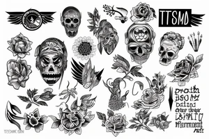 PTSD Mental health tattoo idea