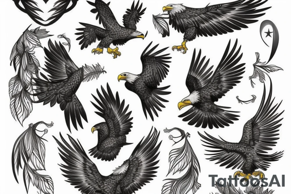 eagle tattoo idea