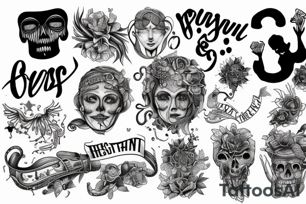 PTSD Mental health tattoo idea