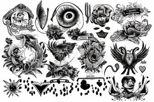 PTSD Mental health tattoo idea