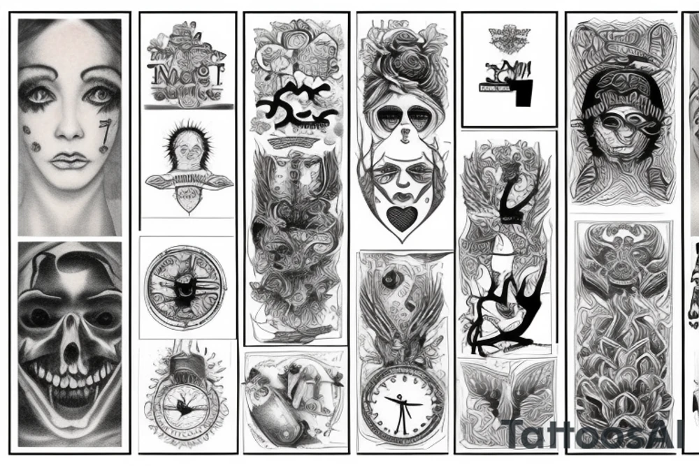 PTSD Mental health tattoo idea