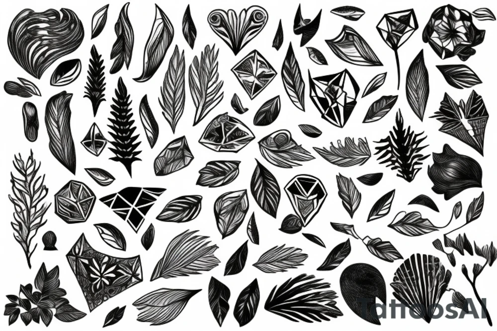 Nature Sternum tattoo idea